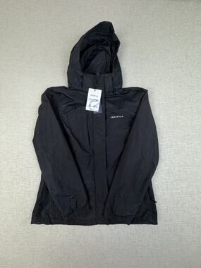 Venustas Women’s Small Heated Jacket Black Hooded 7.4V Nylon NWT